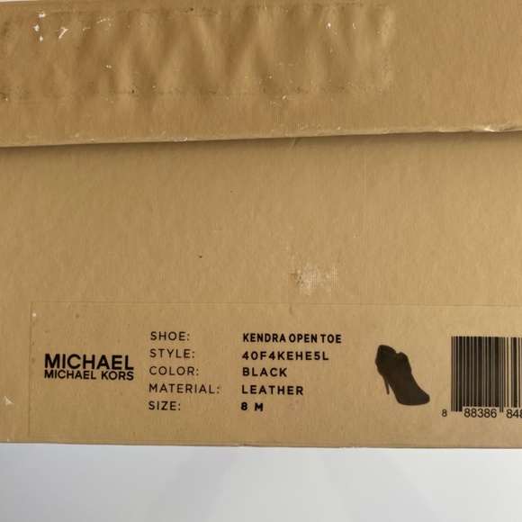 Michael Kors Black Booties *Never Worn* - Picture 7 of 7
